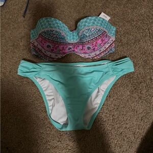 Victoria’s Secret strapless swim suit